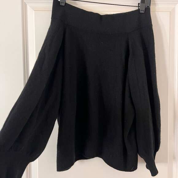 RTA Cashmere Off-The-Shoulder Sweater - Picture 3 of 4